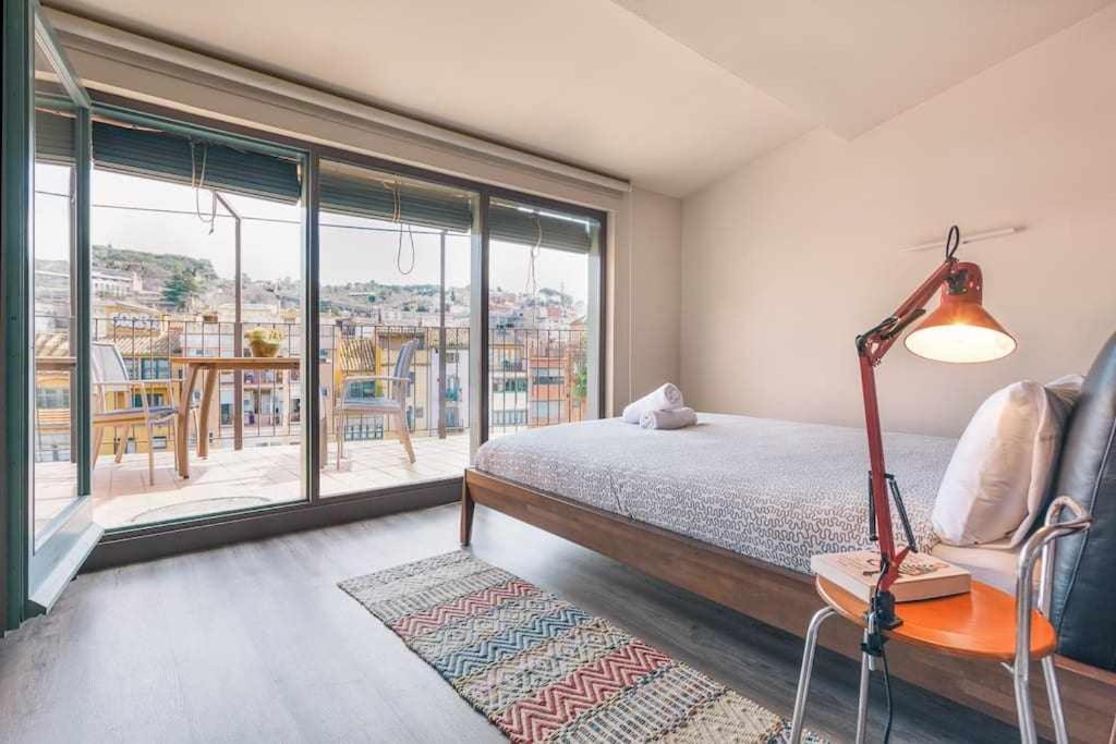 Sleep & Stay Luxury Top Floor Apt With Terrace 지로나 외부 사진