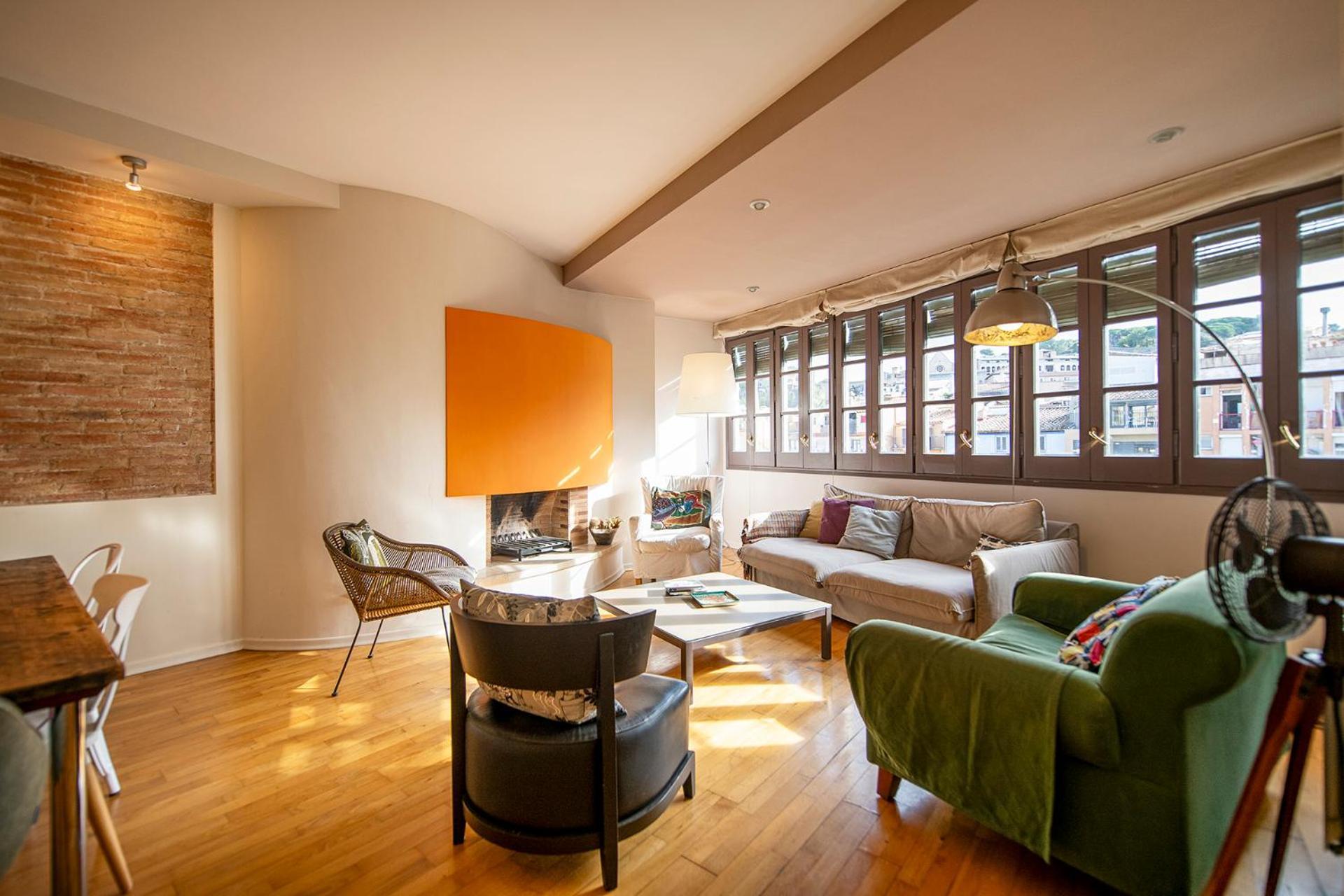 Sleep & Stay Luxury Top Floor Apt With Terrace 지로나 외부 사진